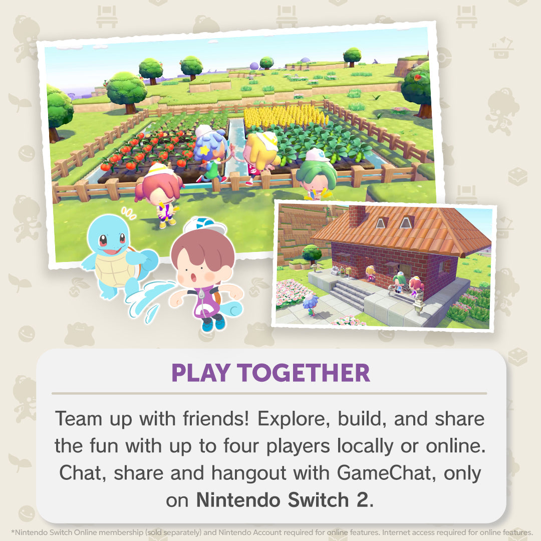 Pokémon Pokopia with FREE Phone Ring (Switch 2)