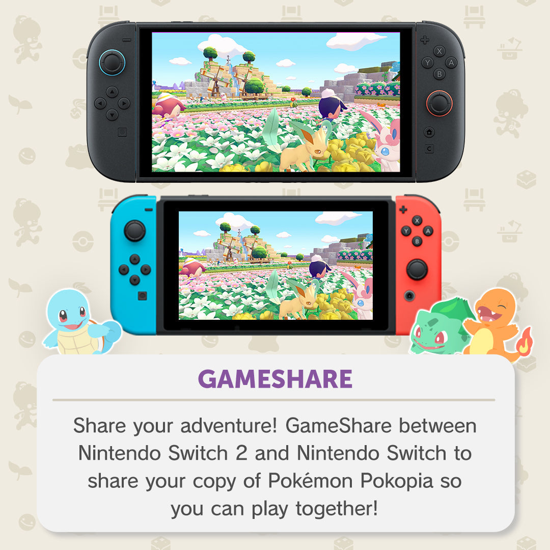Pokémon Pokopia with FREE Phone Ring (Switch 2)
