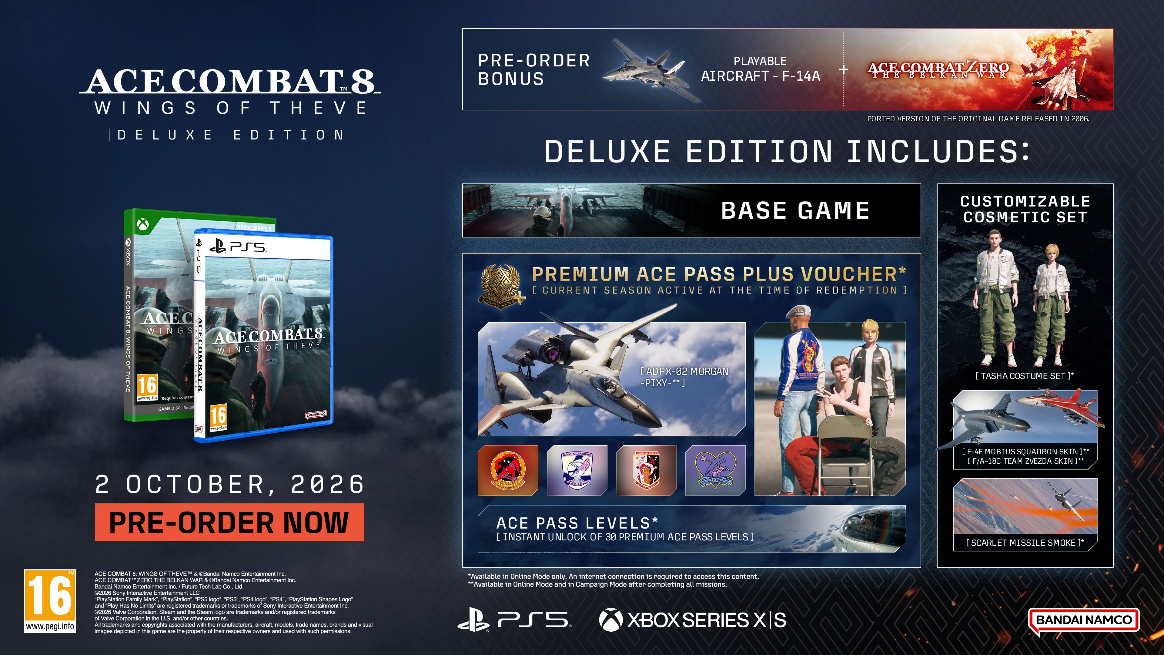Ace Combat 8: Wings of Theve Deluxe Edition (PS5)