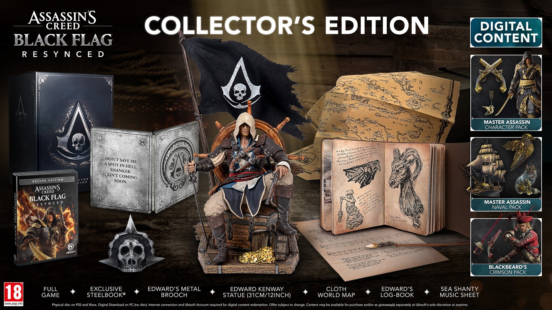 Assassins Creed Black Flag Resynced Collectors Edition (PS5)