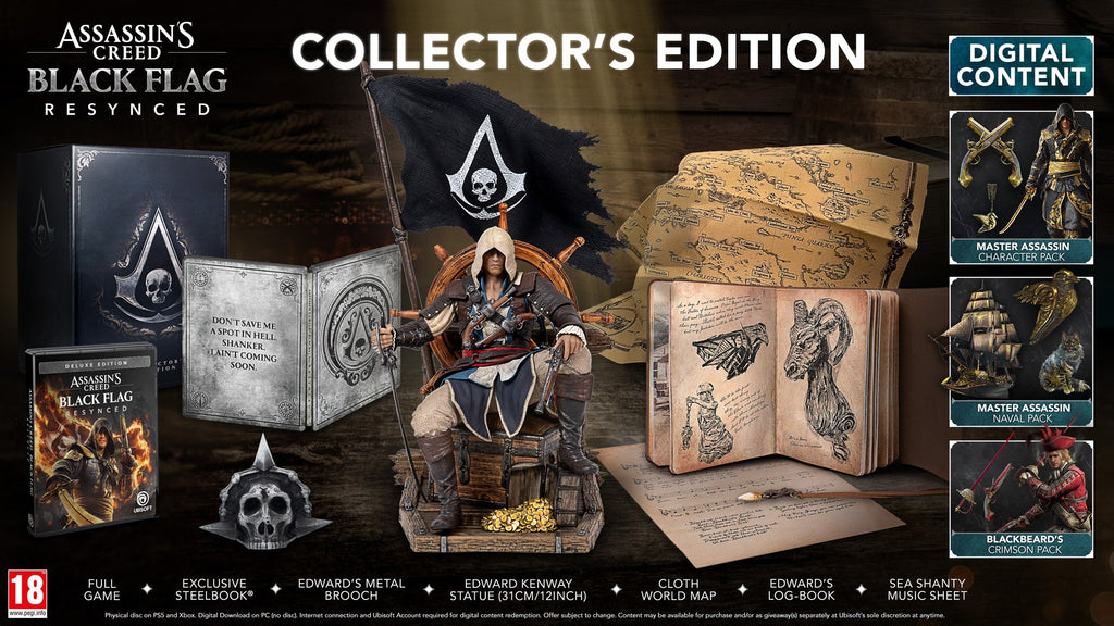 Assassins Creed Black Flag Resynced Collectors Edition (Xbox Series X)