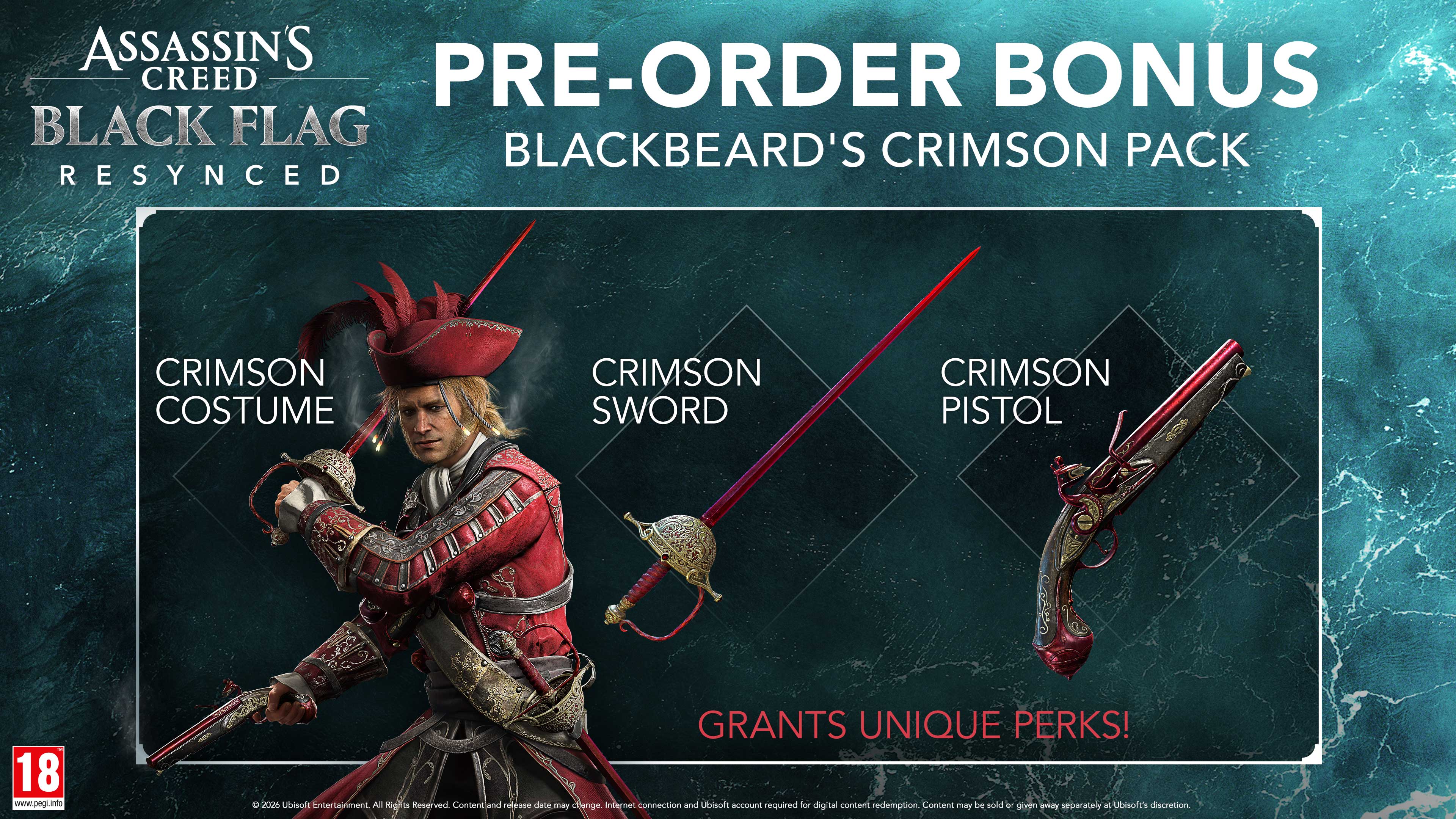 Assassins Creed Black Flag Resynced with TGC Exclusive Steelbook (PS5)