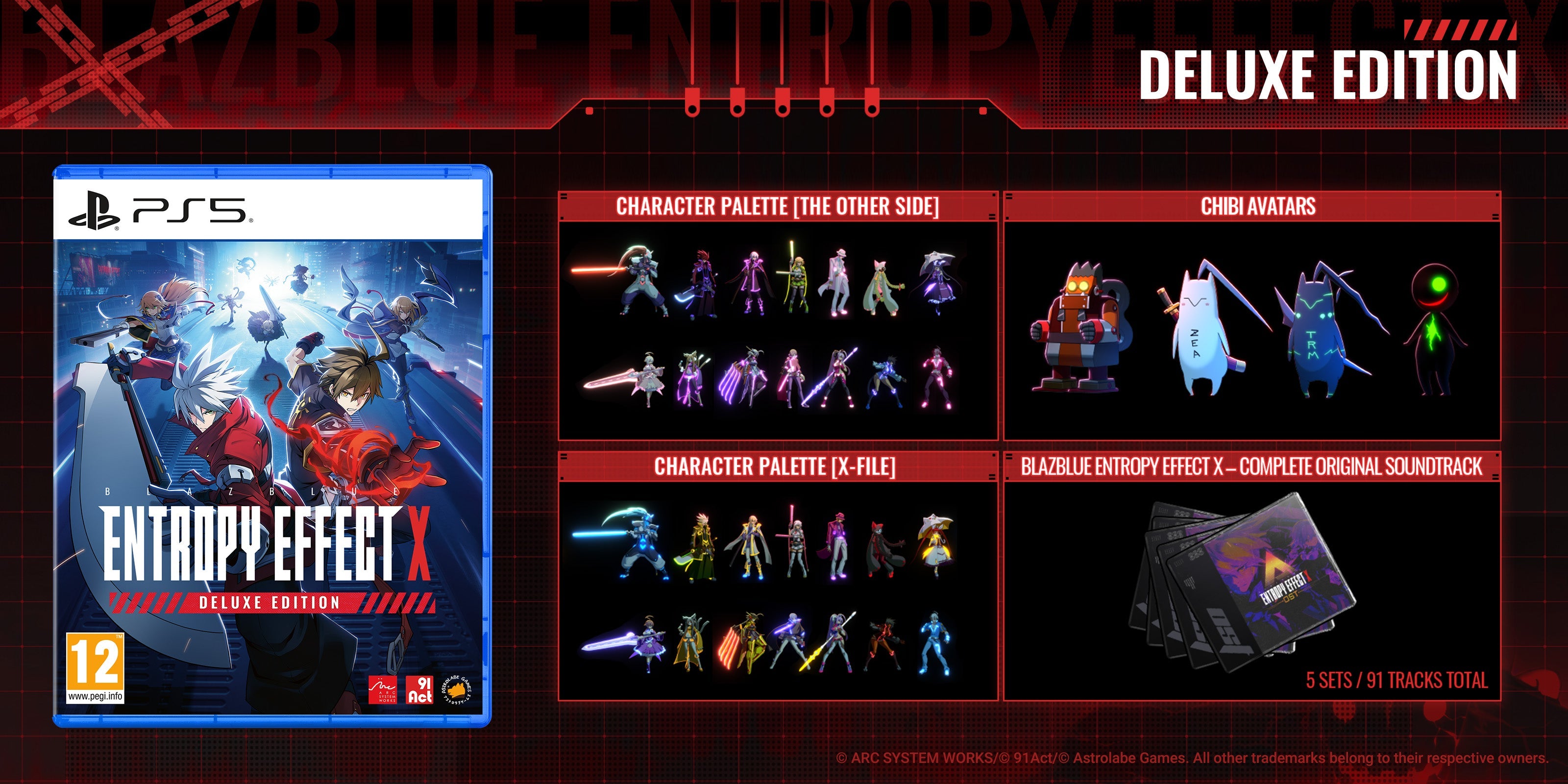 BlazBlue Entropy Effect X - Deluxe Edition (PS5)