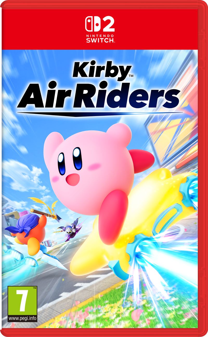 Kirby Air Riders with FREE Sticker Sheet (Switch 2)