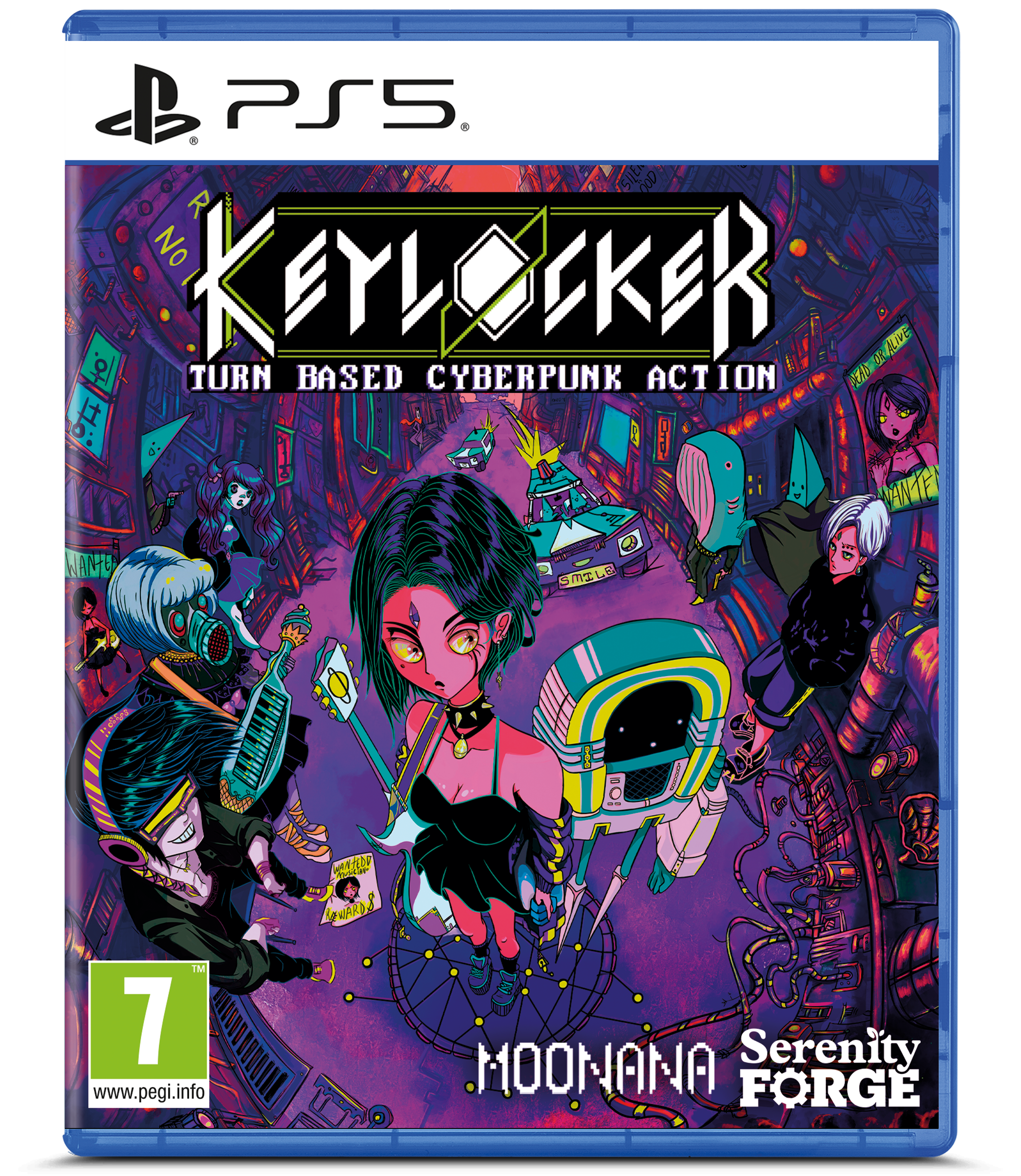 Keylocker | Turn Based Cyberpunk Action (PS5)