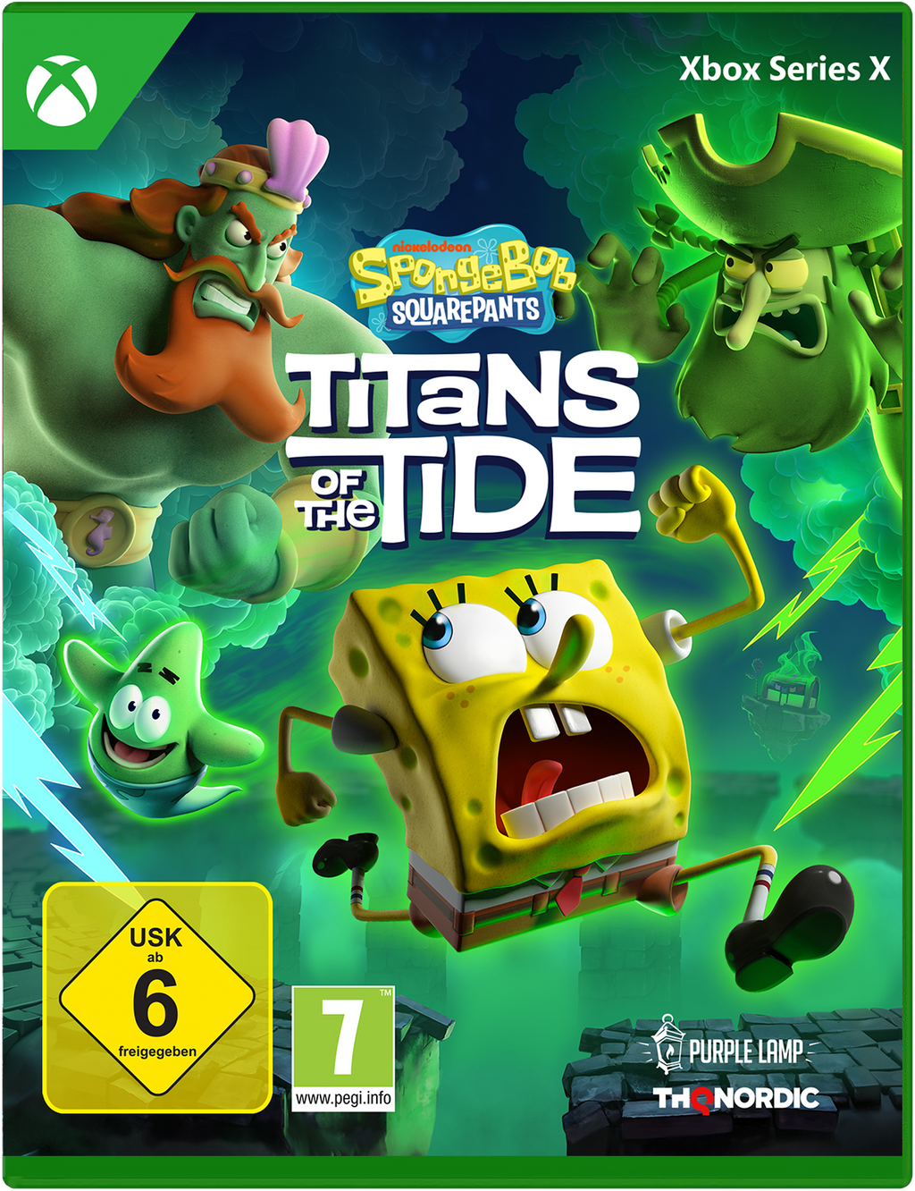SpongeBob SquarePants: Titans of the Tide (Xbox Series X)
