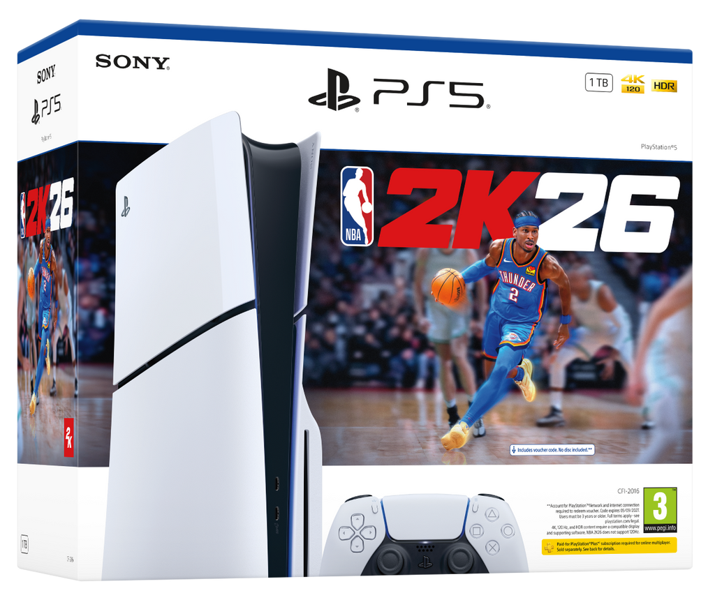 PlayStation®5 Console - 1TB - NBA 2K26 Bundle (PS5)
