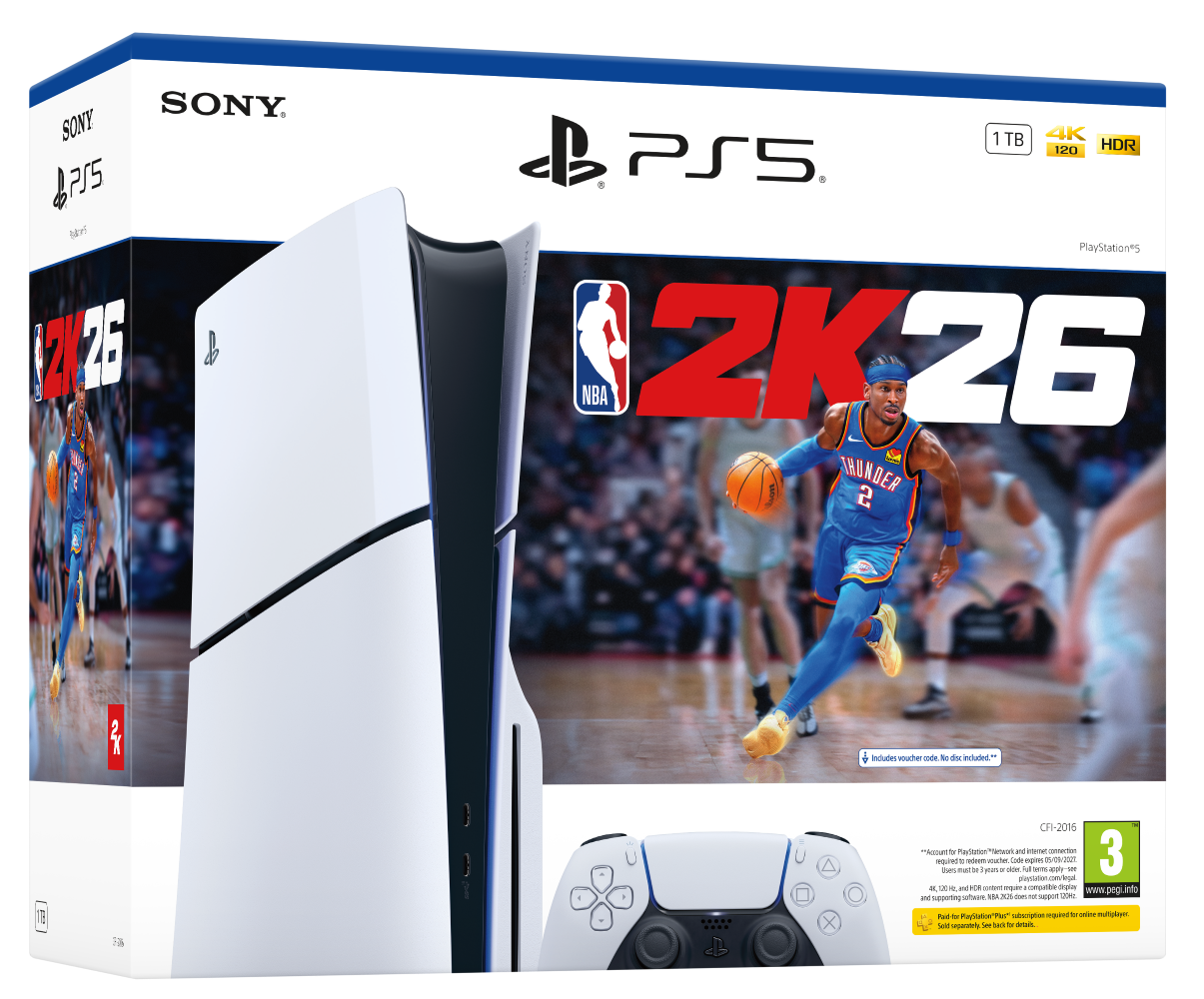 PlayStation®5 Console - 1TB - NBA 2K26 Bundle (PS5)