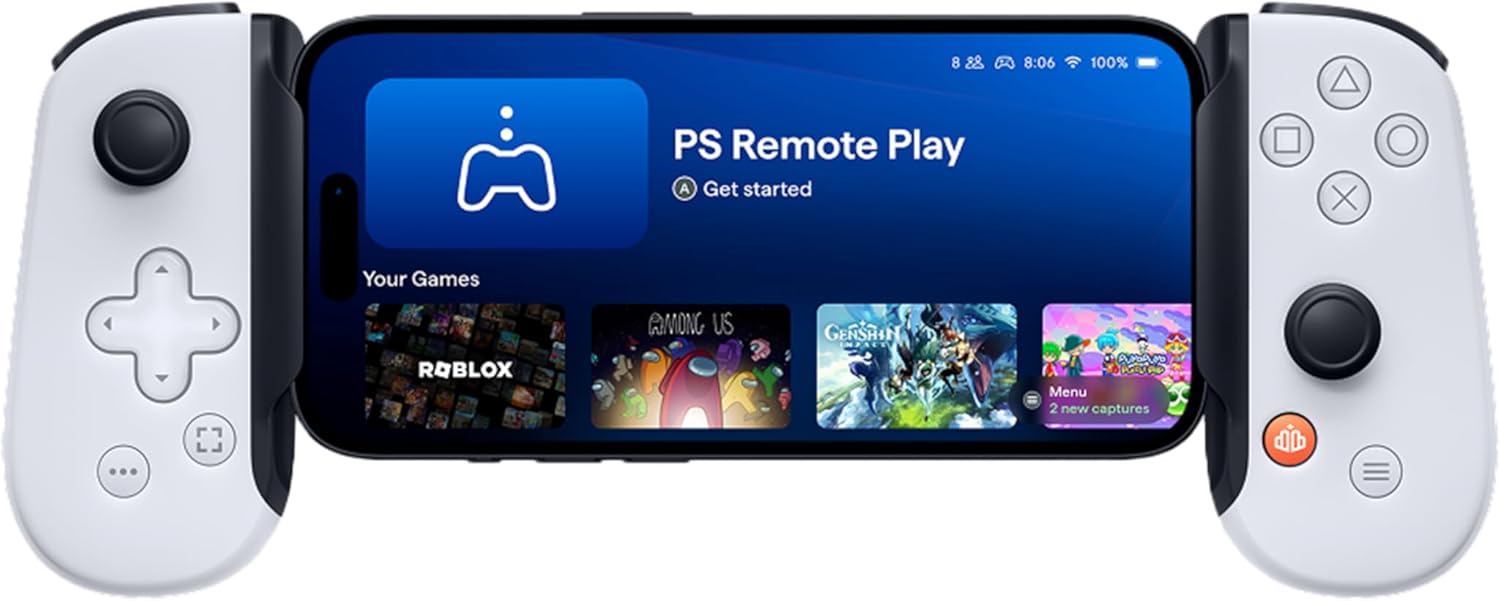 BACKBONE One Mobile Gaming Controller for iPhone (Lightning) - PlayStation Edition - 2nd Gen