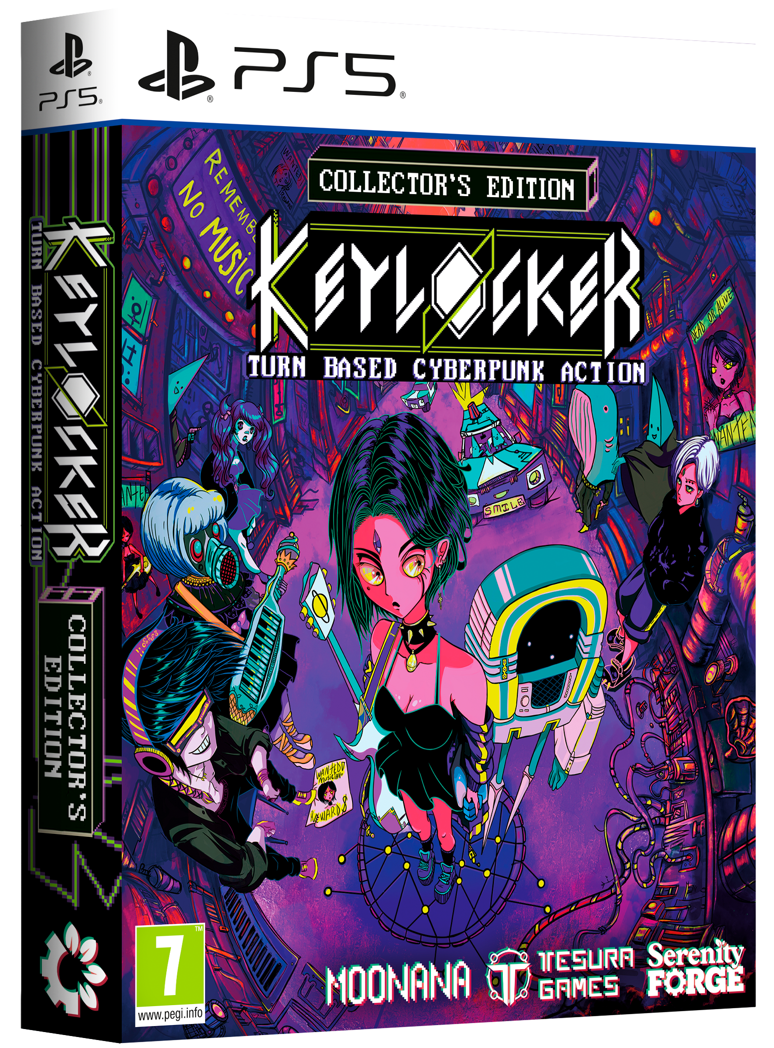 Keylocker | Turn Based Cyberpunk Action Collector's Edition (PS5)