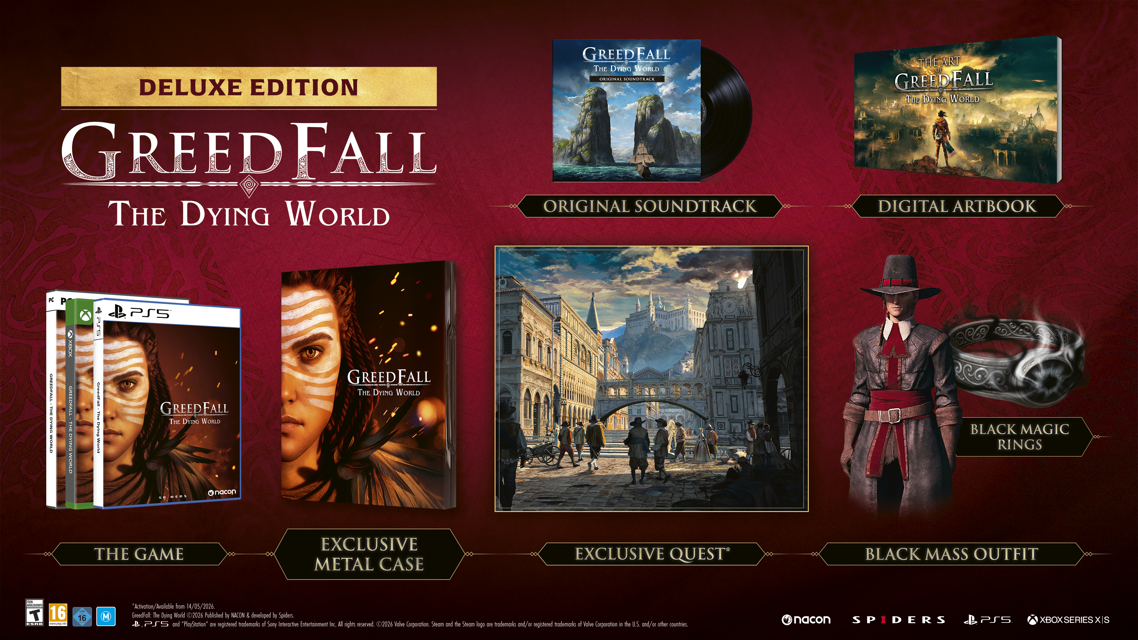 Greedfall: The Dying World - Deluxe Edition (PS5)