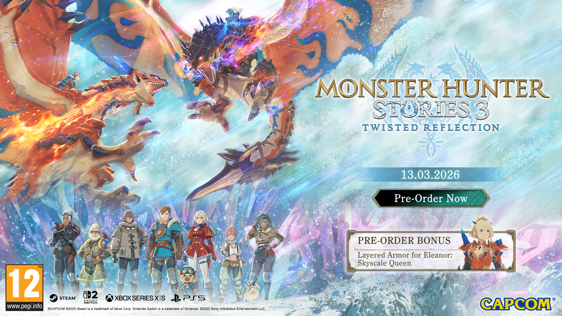 Monster Hunter Stories 3: Twisted Reflection (Switch 2)