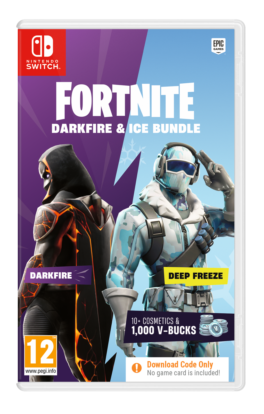Fortnite – Darkfire & Ice Bundle [Code in a Box] (Switch)