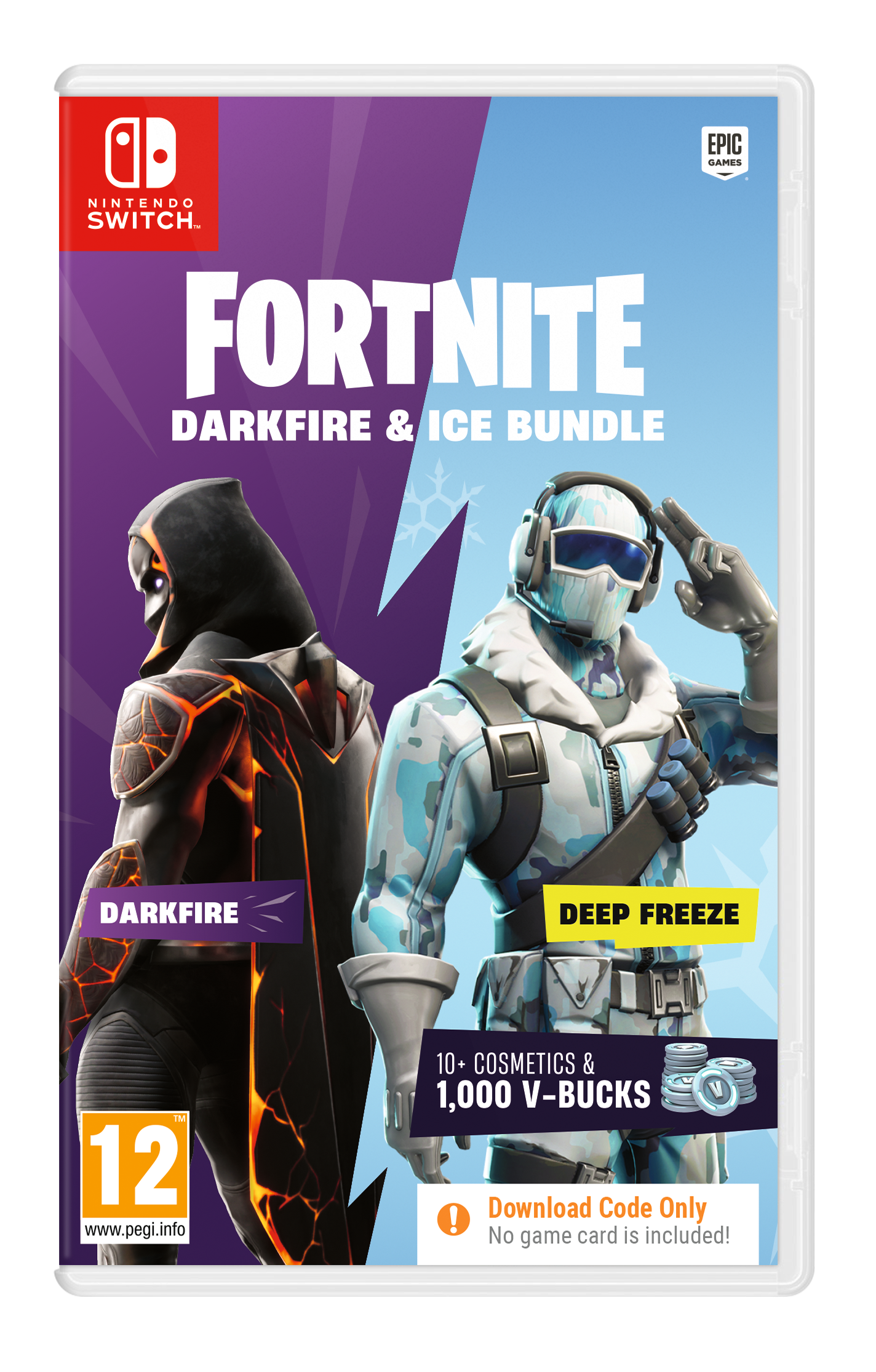 Fortnite – Darkfire & Ice Bundle [Code in a Box] (Switch)