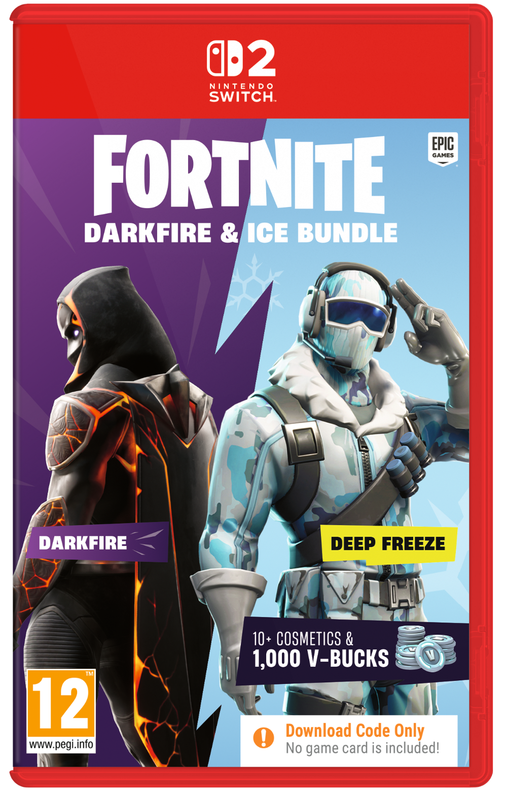 Fortnite – Darkfire & Ice Bundle [Code in a box] (Switch 2)