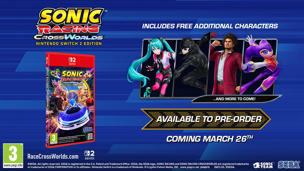 Sonic Racing: CrossWorlds (Switch 2)