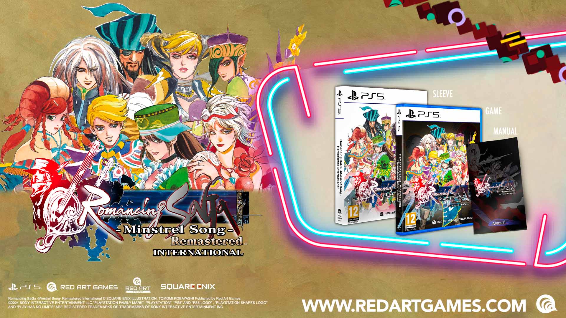 Romancing SaGa - Minstrel Song - Remastered International (PS5)