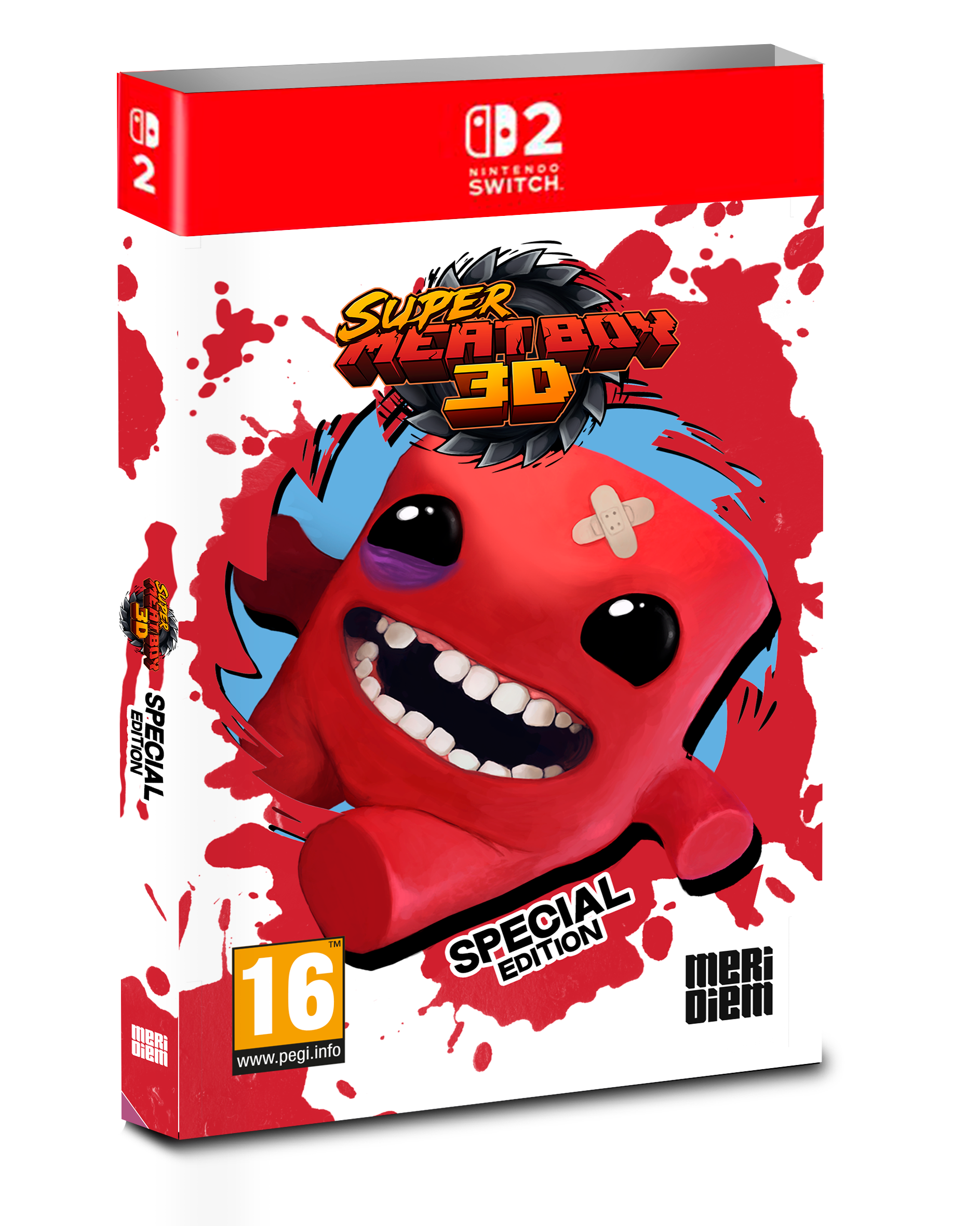Super Meat Boy - Special Editon with FREE Pin Badge (Switch 2)