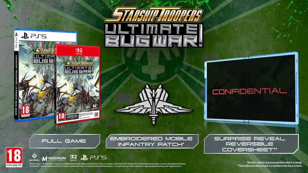 Starship Troopers: Ultimate Bug War! [Code in a Box] (Switch 2)