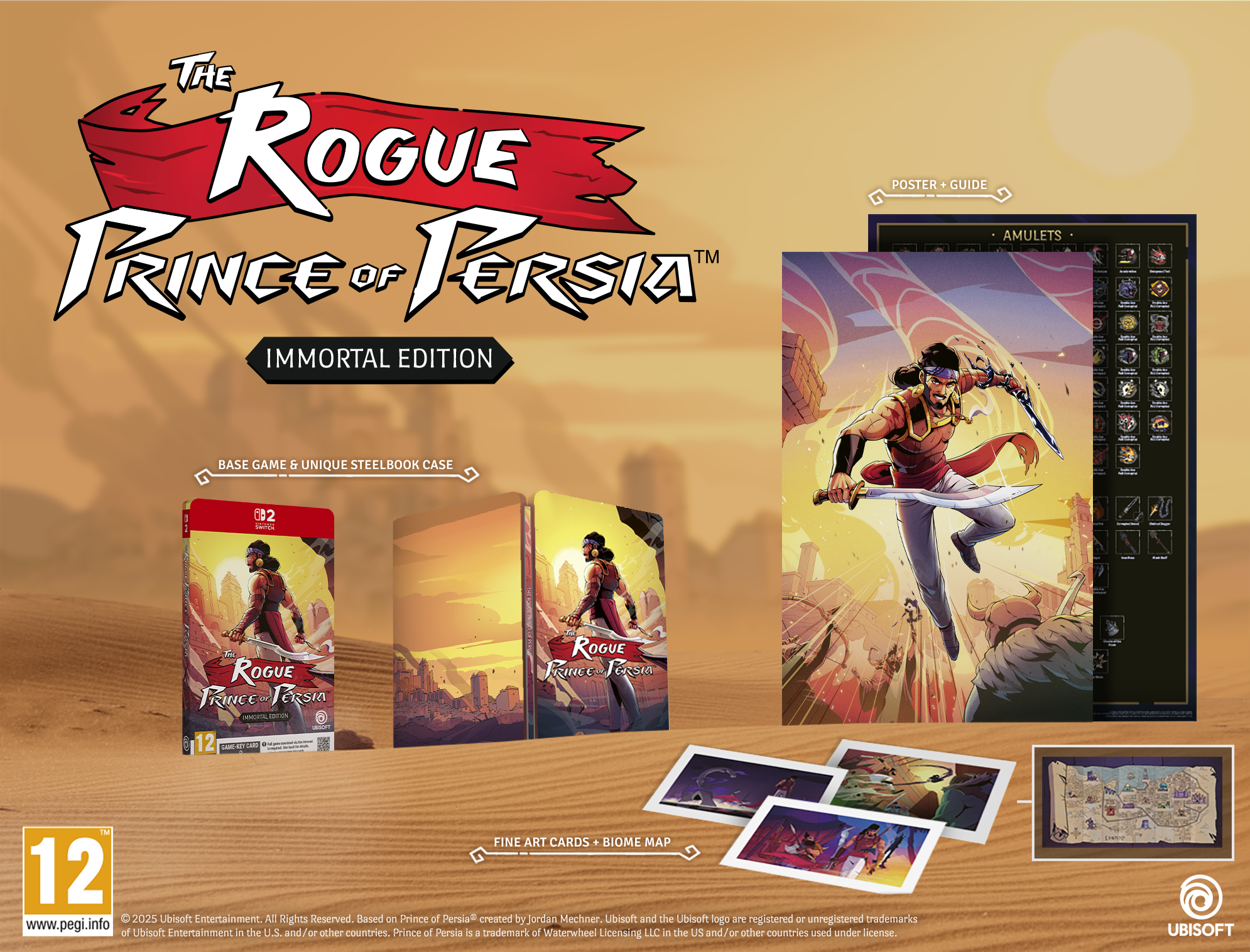 The Rogue Prince of Persia: Immortal Edition (Switch 2)