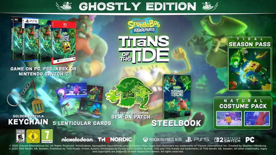 SpongeBob SquarePants: Titans of the Tide Ghostly Edition (Switch 2)